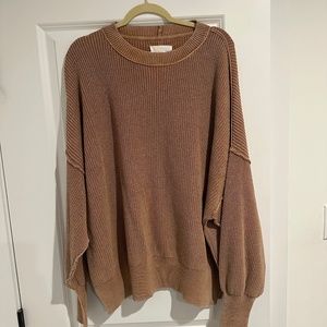 Aerie cappuccino sweater XL